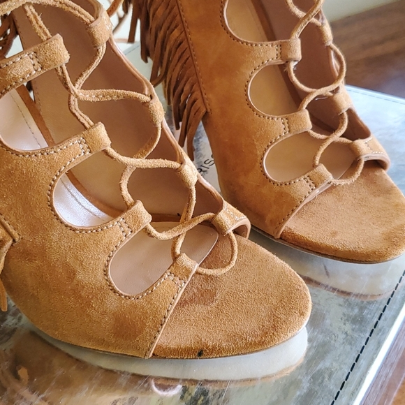 Open toe lace up booties - Picture 9 of 13